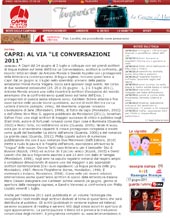 Capri: al via "Le Conversazioni" 2011